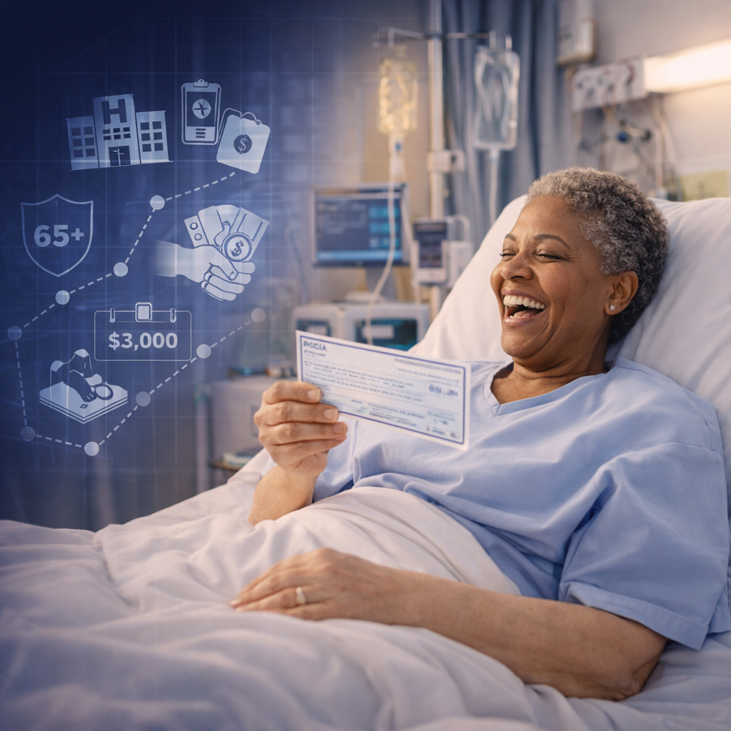 Hospital indemnity insurance illustration